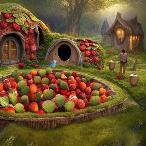 strawberry house