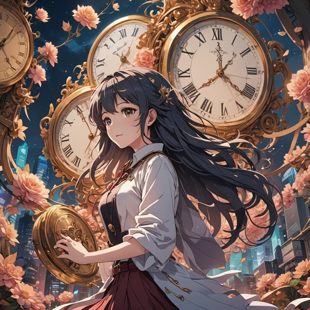 Anime Manga Scan of Fleeting Time