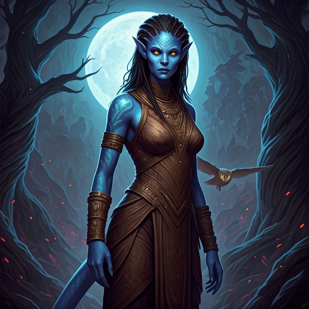 Mystical Mutant Nocturne in an Alternate World