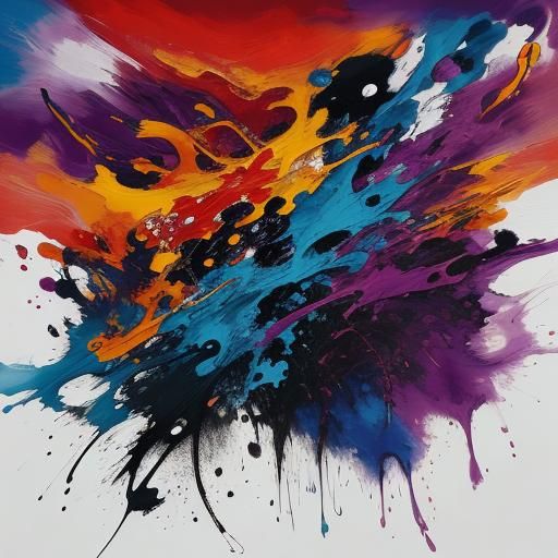 Expressionist Abstraction of Coltrane's Giant Steps Solo