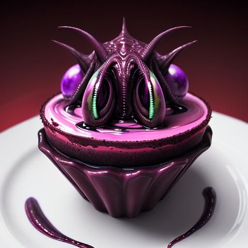 Alien Cupcake