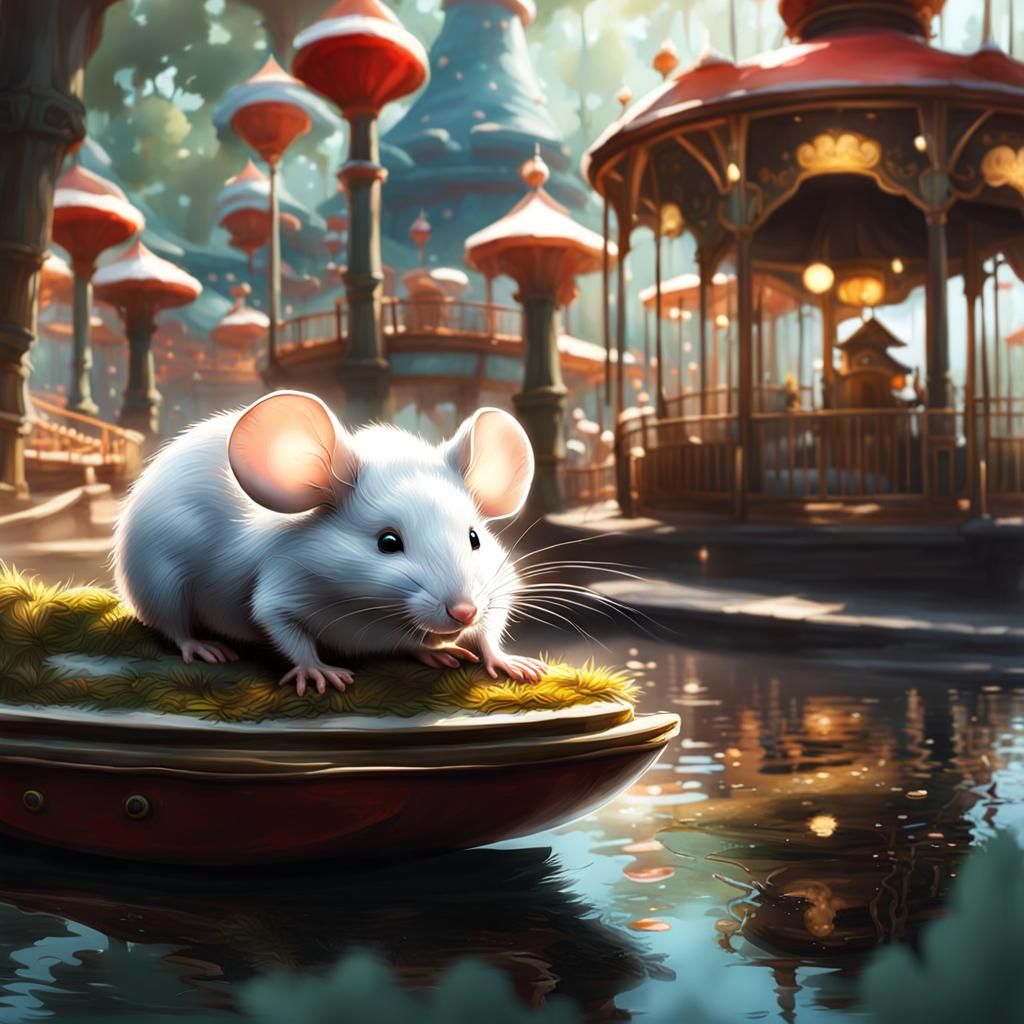 You have to admit Mouseville's security doesn't look like a mouse to be messed with