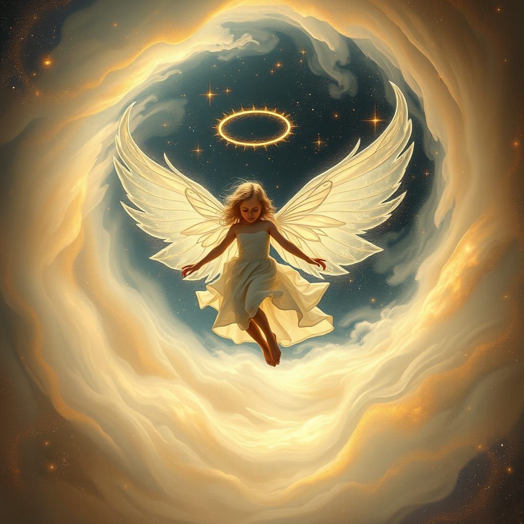 Celestial Being in Stardust Vortex