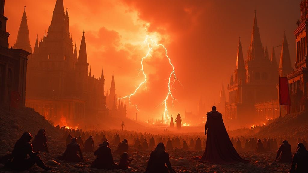 Gritty Empire in Ruins: A Cinematic Apocalypse