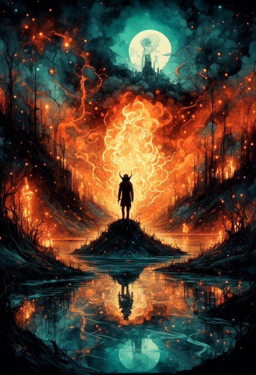 Surreal Sci-Fi Devil Strips Sands of Water