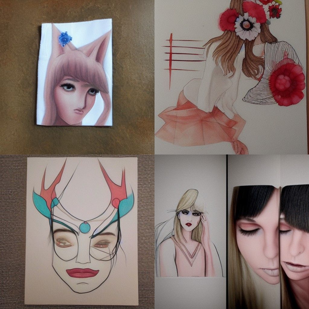 Artwork in the Style of Lucia Coghetto