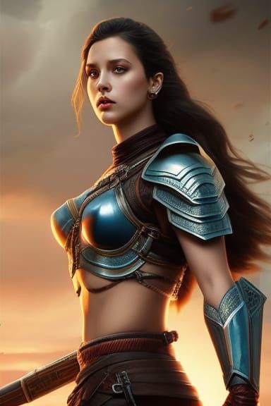 Warrior Girl from the Southern Lands 17