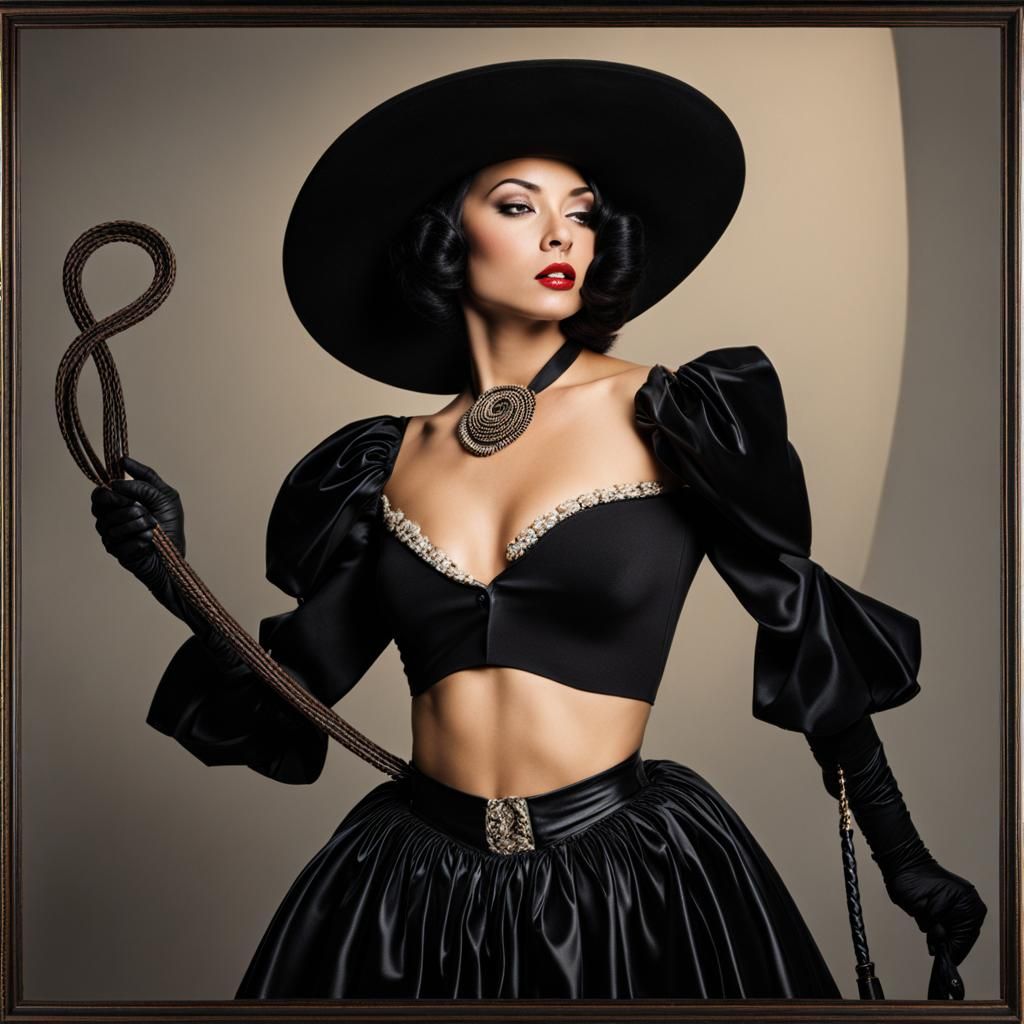 Woman with a Whip Image