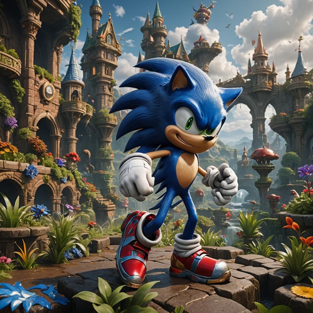 Detailed Sonic Painting in 8K Resolution