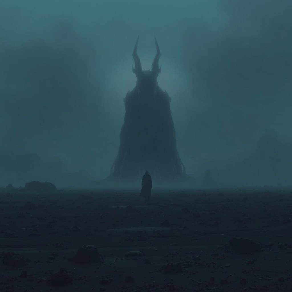 Ethereal Strangers in Darkened Cyberpunk Wastes