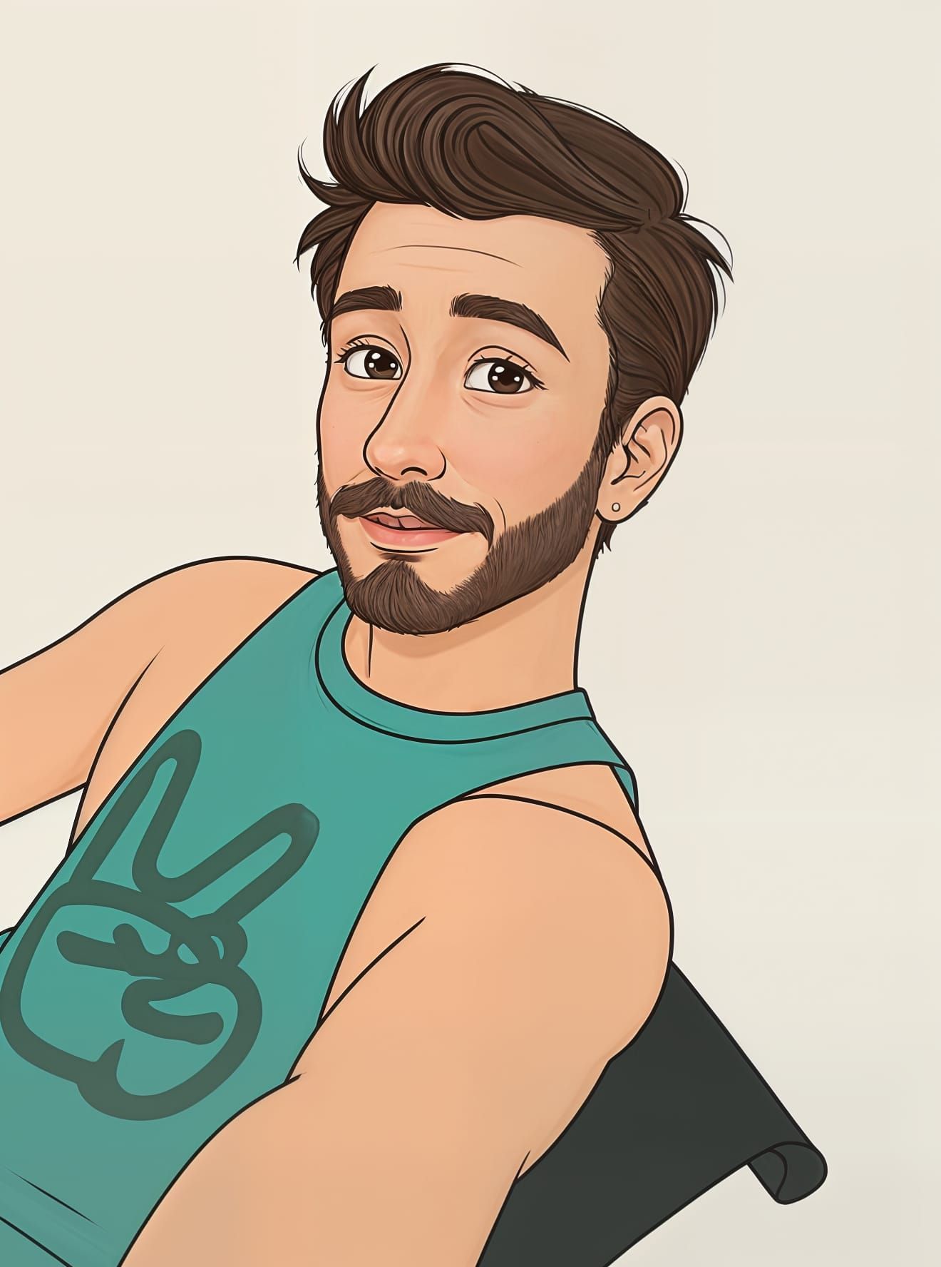 Professional Cartoon Character Design with Exact Likeness