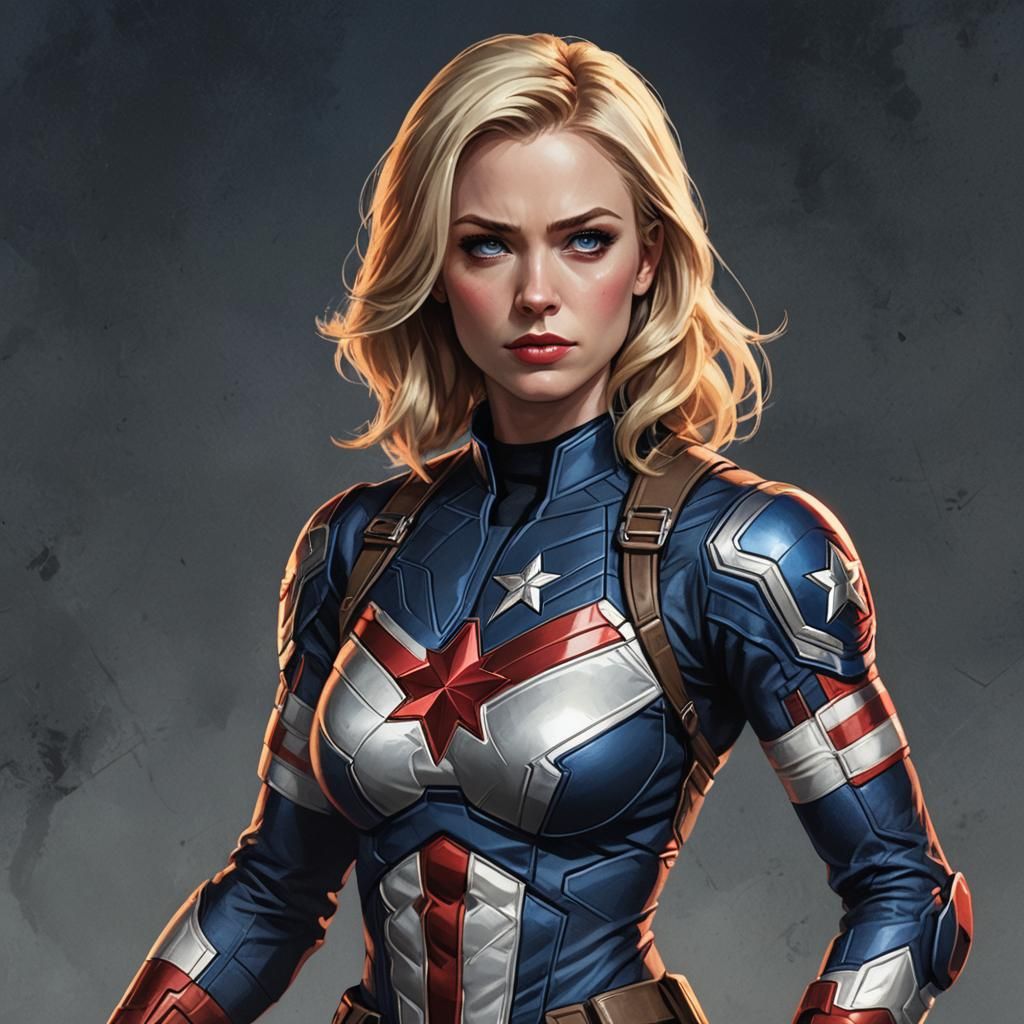 Female Captain America