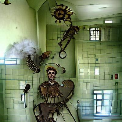 Melancholy Scene: Death in a Mental Hospital