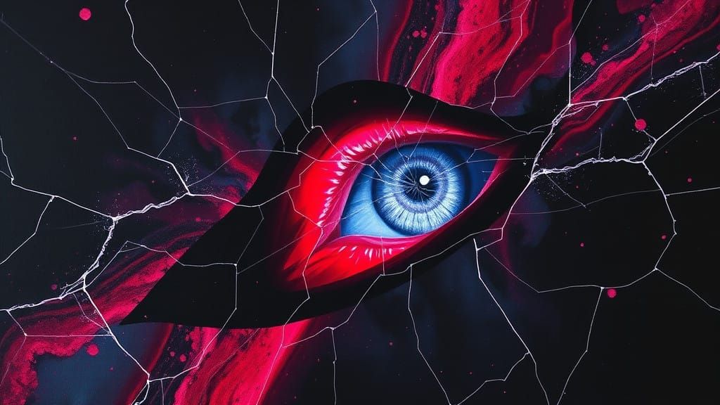 by artist "Goddess of storm shadow" Lipstick and scent hopel...