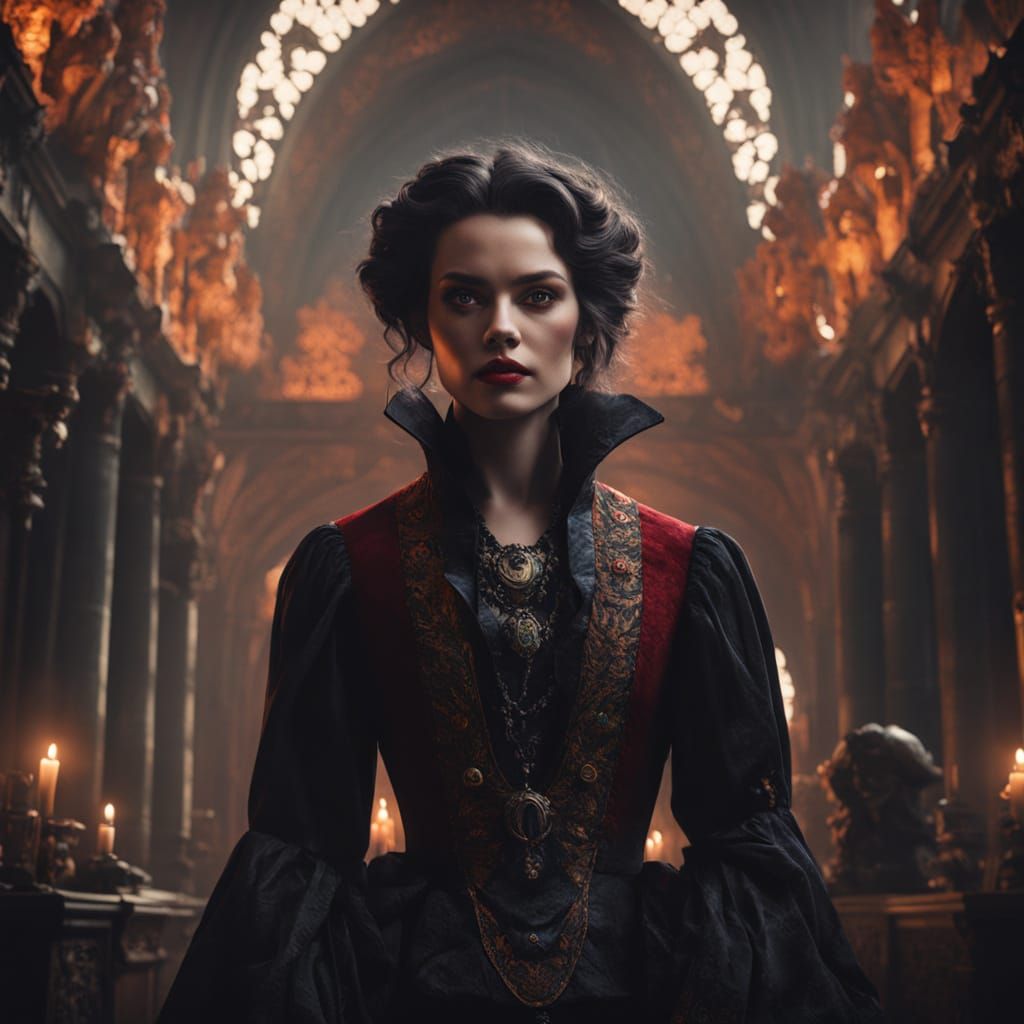 Eline Van Der Velden Vampire Concept Art