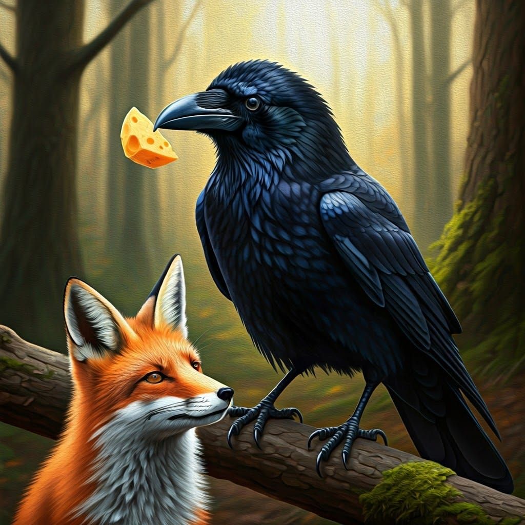 The Tale of the Fox and the Crow