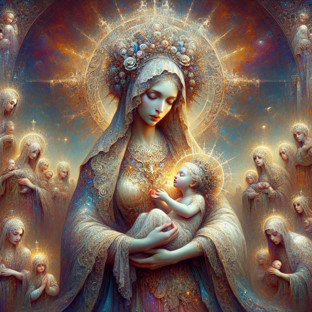 Our Lady of Compassion: Fantasy Concept Art