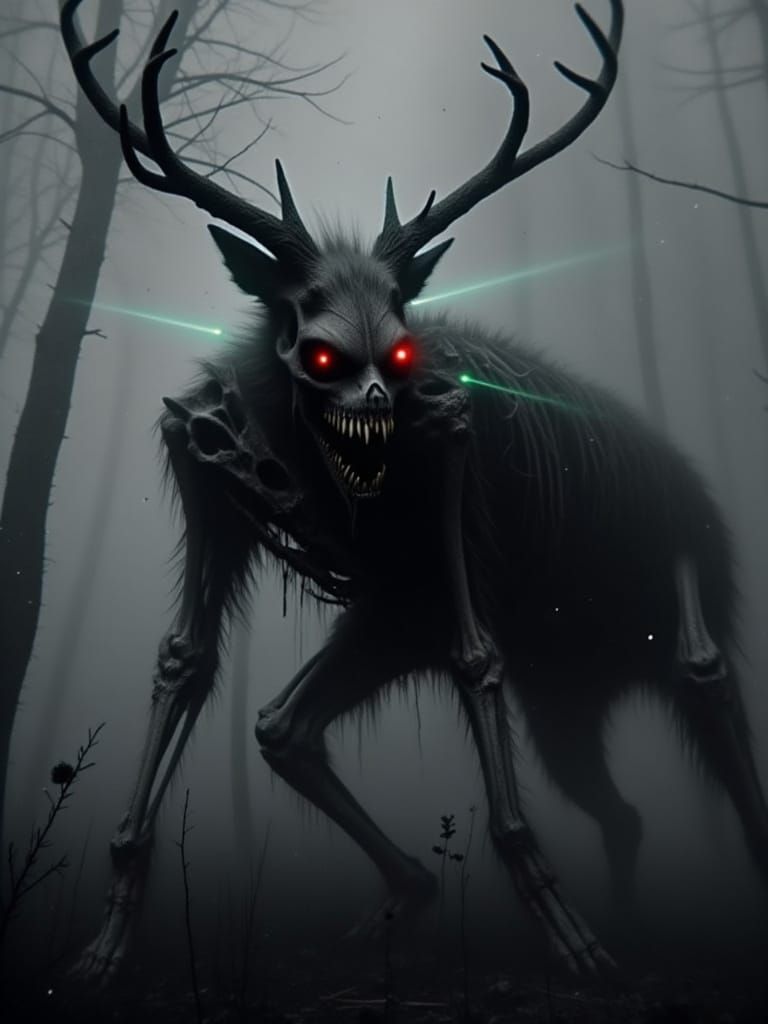 Forest horror creature