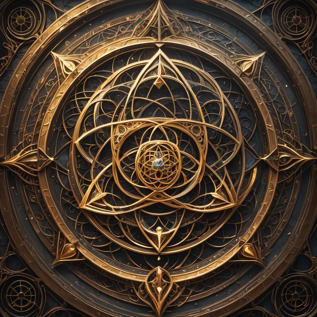sacred geometry, triquetra, vesica piscis
