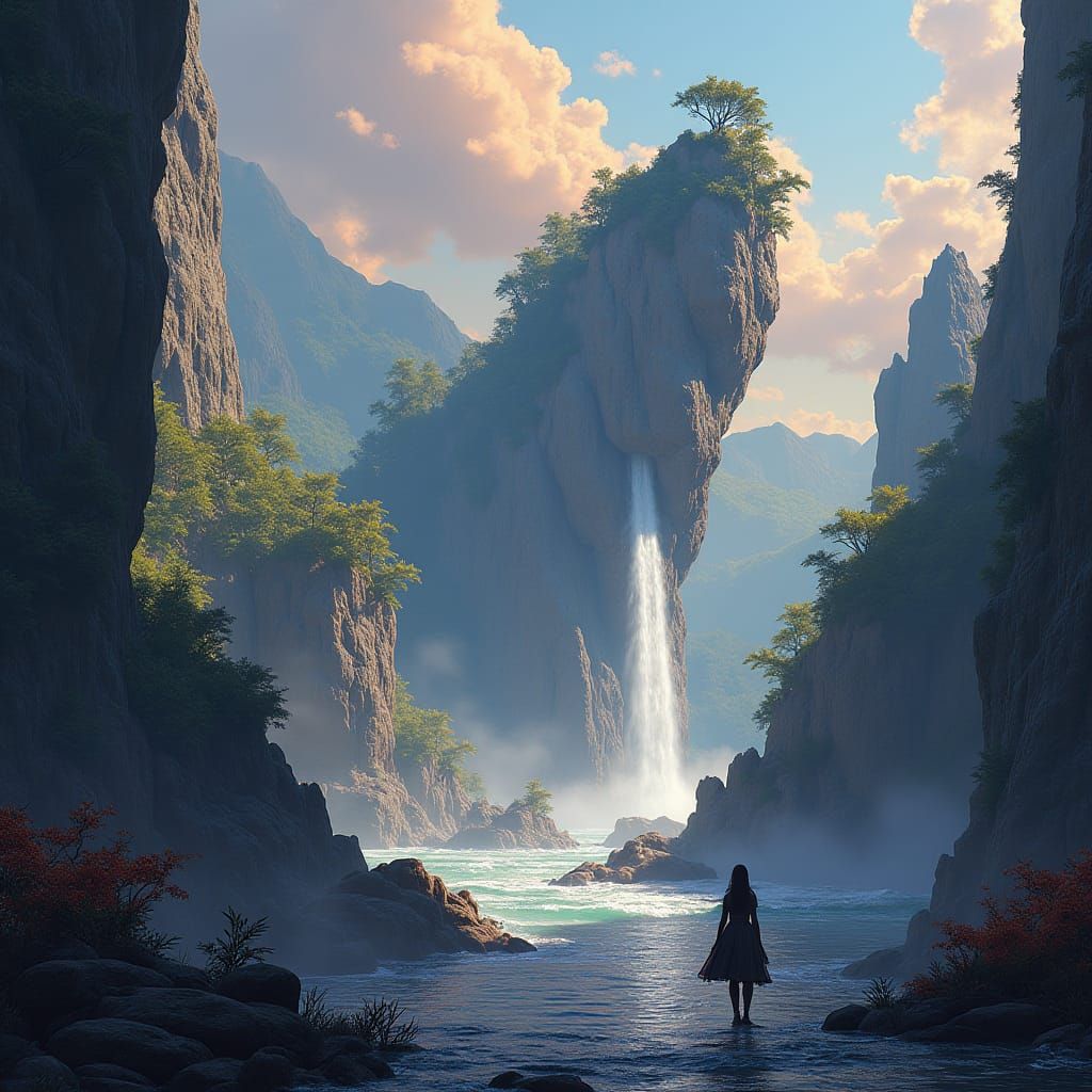 Fantastical Matte Painting in Unreal Engine 5