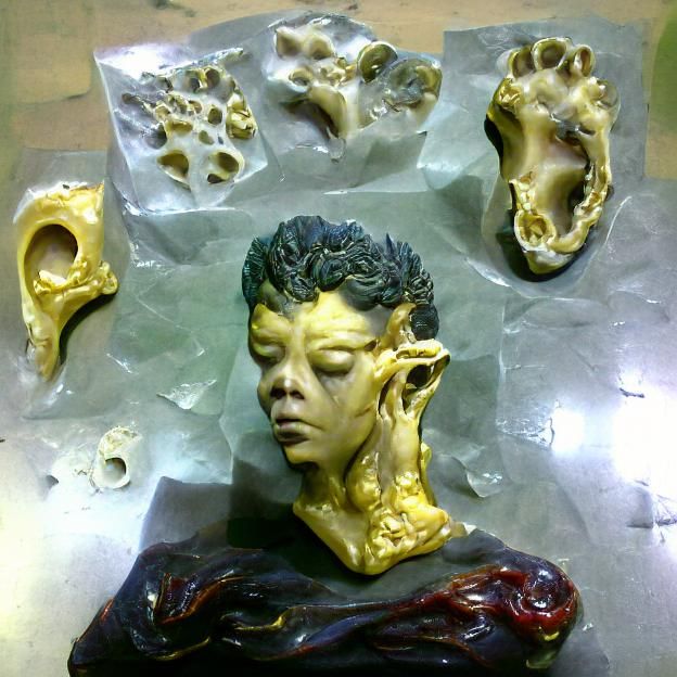 Translucent Resin Cast Close-Up