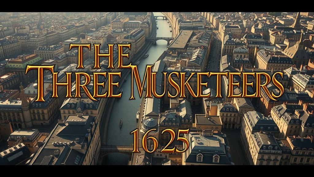 Paris 1625 Aerial View Film Still