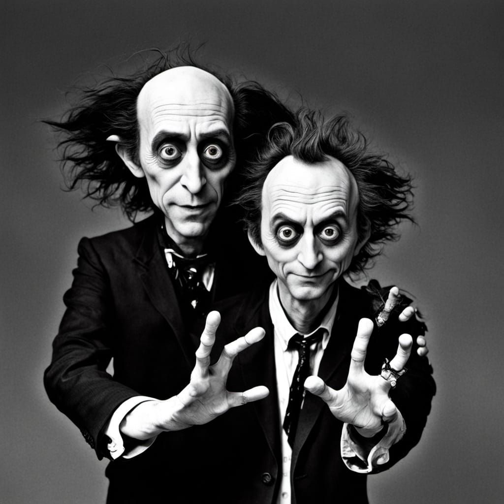 Edward Scissorhands Inspired Character Reimagined