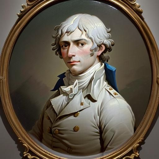 Jacques-Louis David (1748-1825): A prominent French Neoclass...