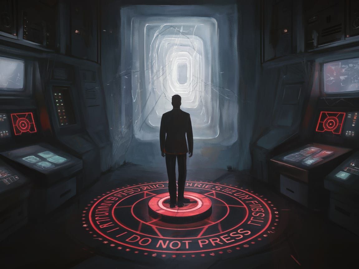 Surreal Control Room Confronts the Unseen