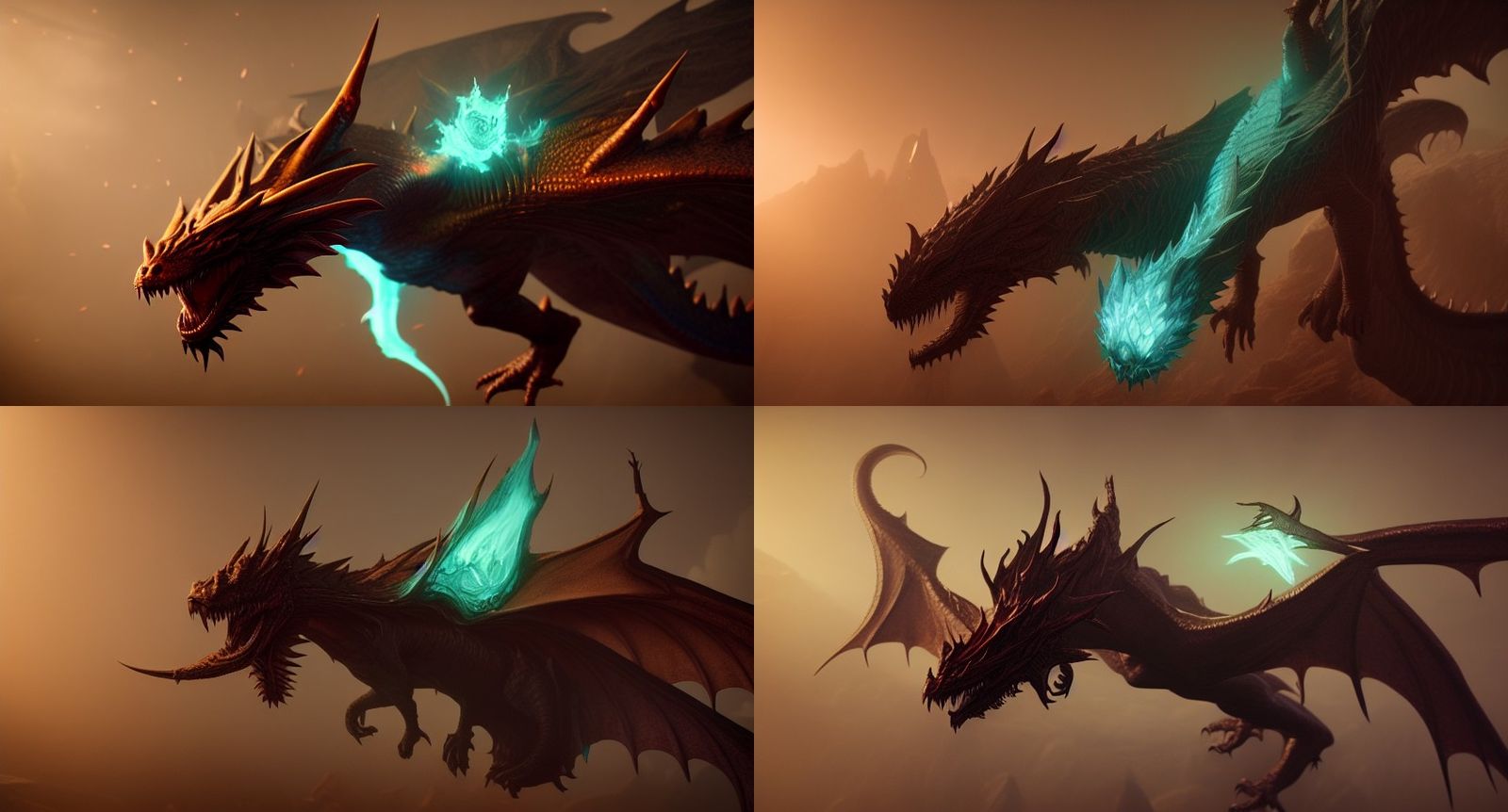 mythic shadowed dragon