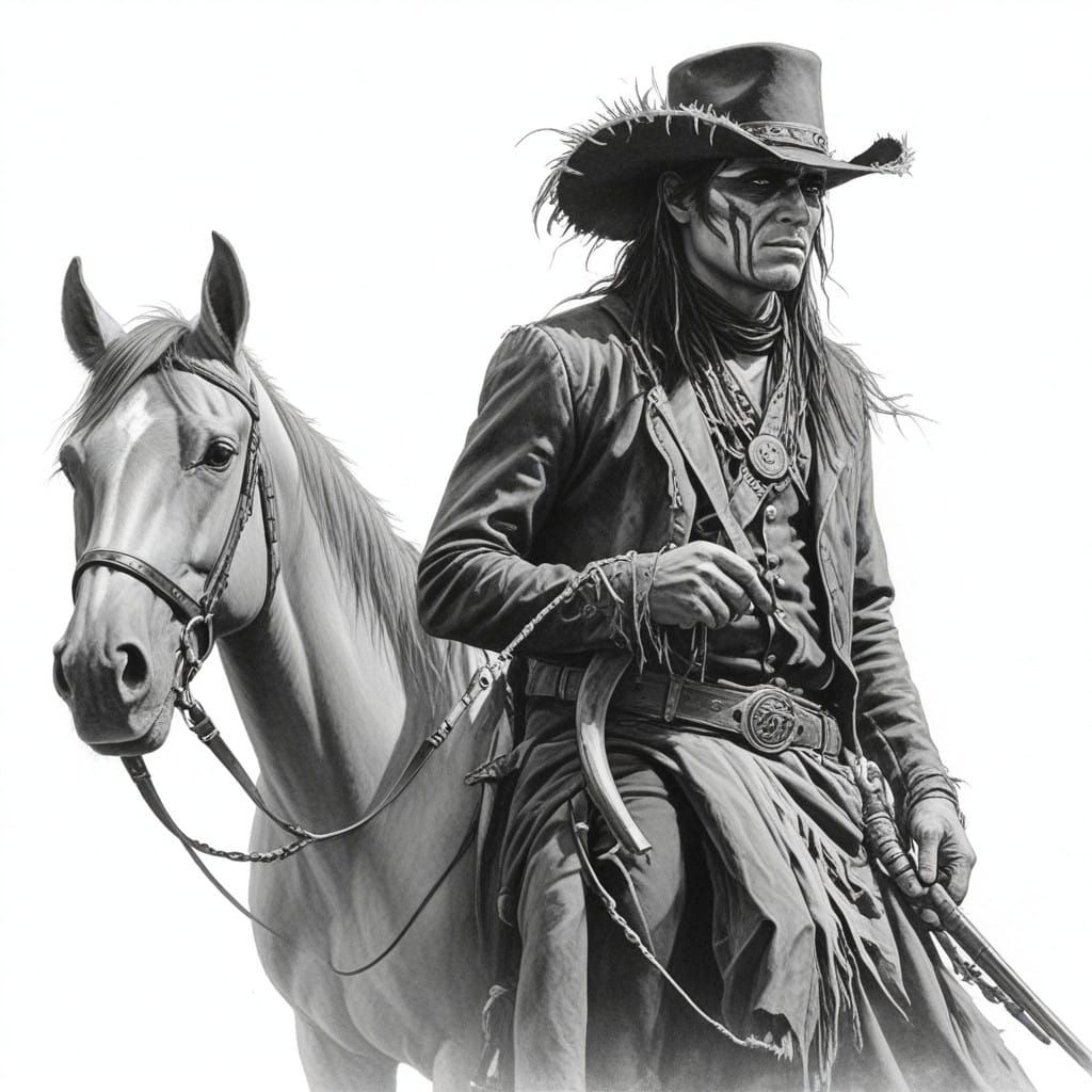 Lone Ranger and Tonto Ride the Old West Trail