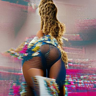 AI Portrait Inspired by Beyoncé