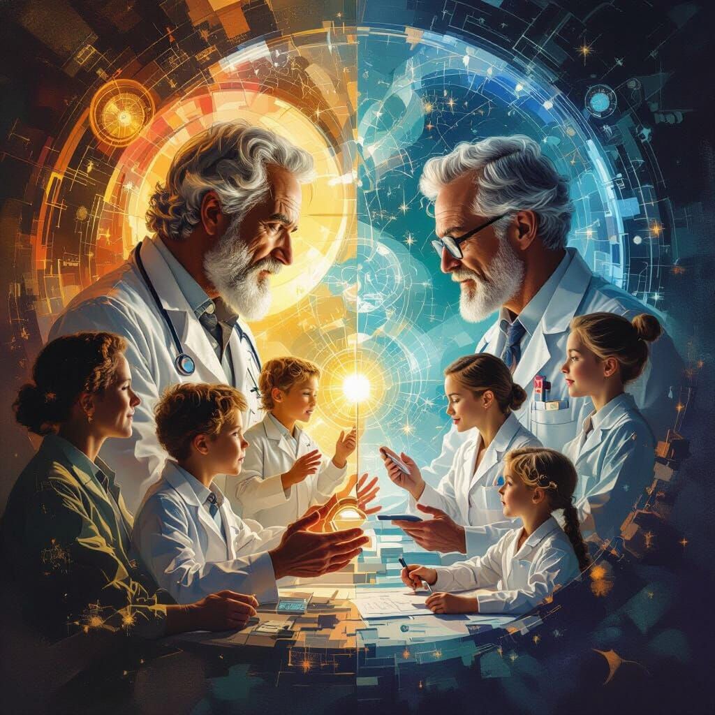 Medical Progress Through the Ages: An Epic Tableau