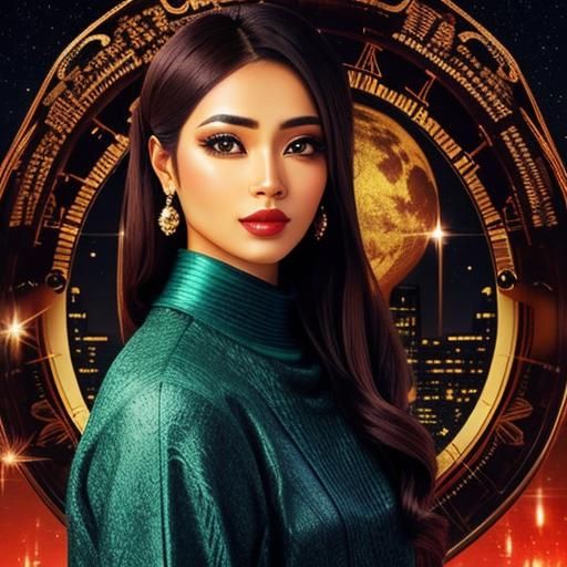 Divine Creation: Visualizing the Essence of Woman