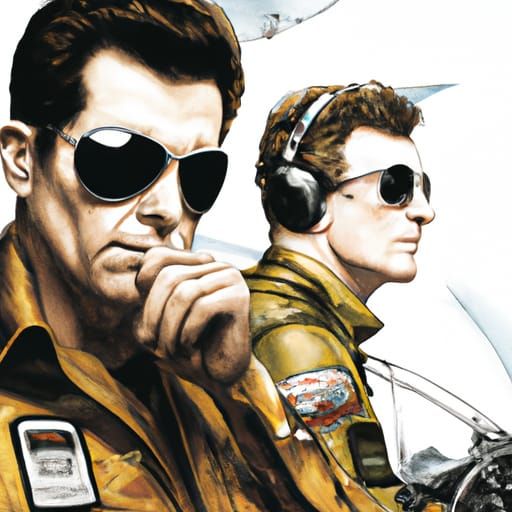 Top Gun: Comic Book Art by Brooks and Mumford
