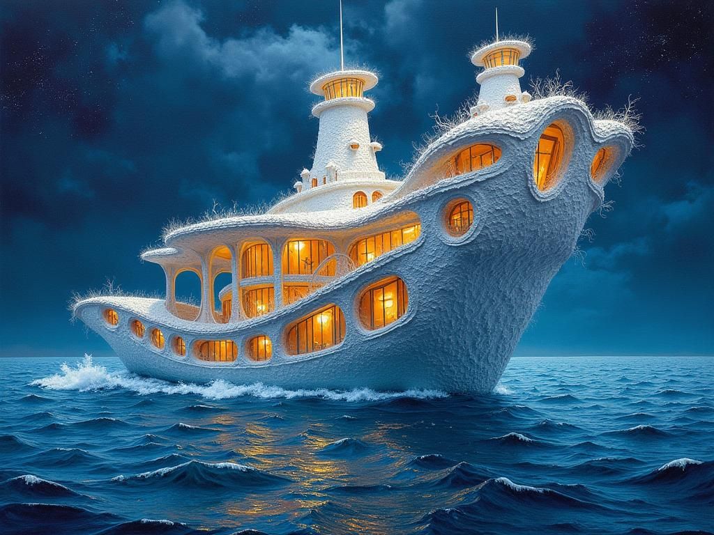 Dancing Neurons in Mothership, Precisionist Style