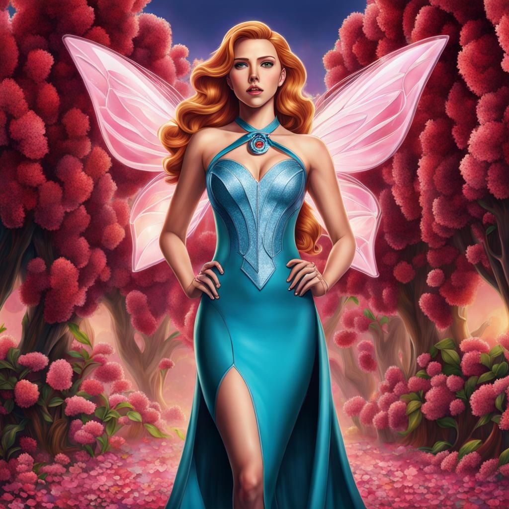 Scarlett Johansson as Bloom in Hyperrealism