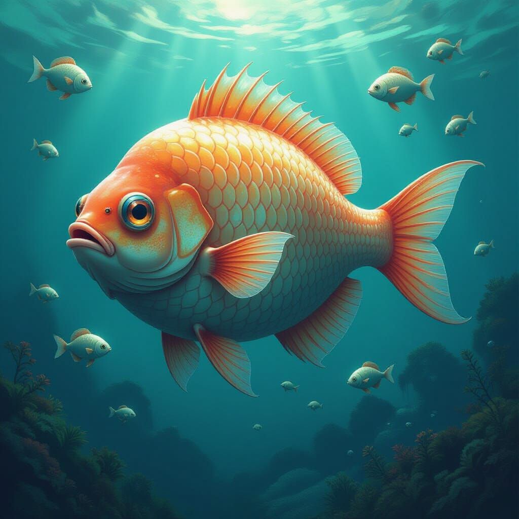 Eerie Magical Plimpies in Cosmic Horror Style