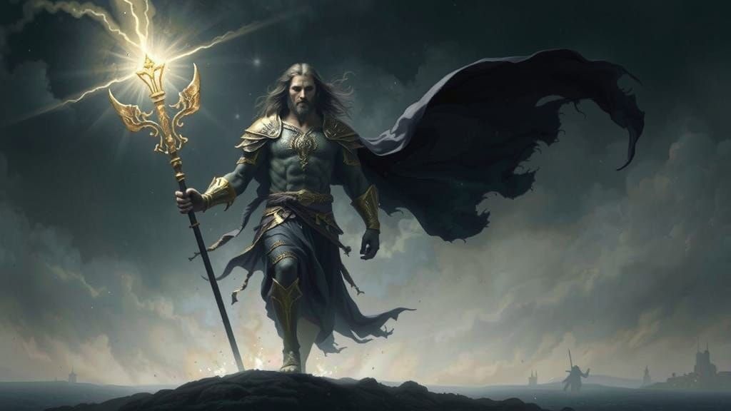 trident lightening conductor