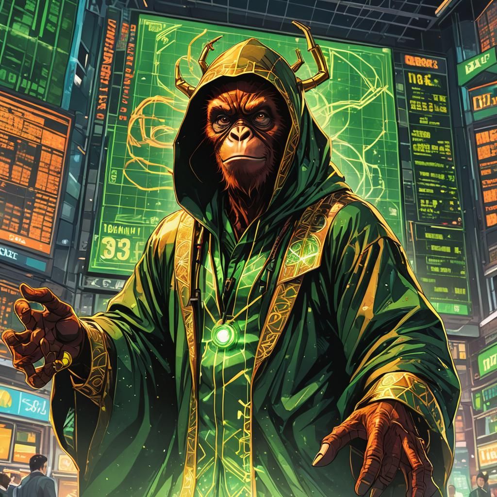Orangutan Ninja Lawyers in Comic Book Art