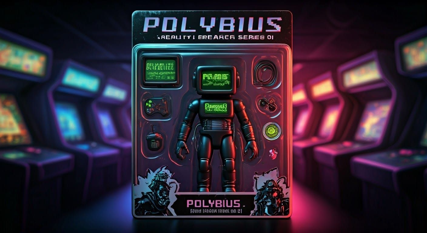 Highly Detailed Retro-Futuristic Action Figure in Blister Pa...