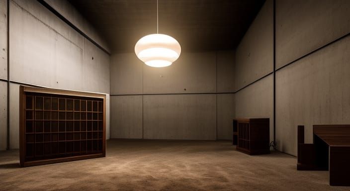 Eerie Sci-Fi Liminal Space in 4K