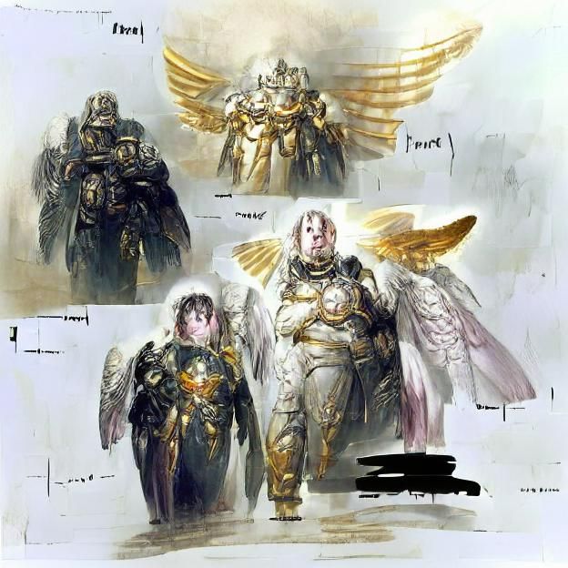 Forgotten Angel: Concept Art of a Lost Figure