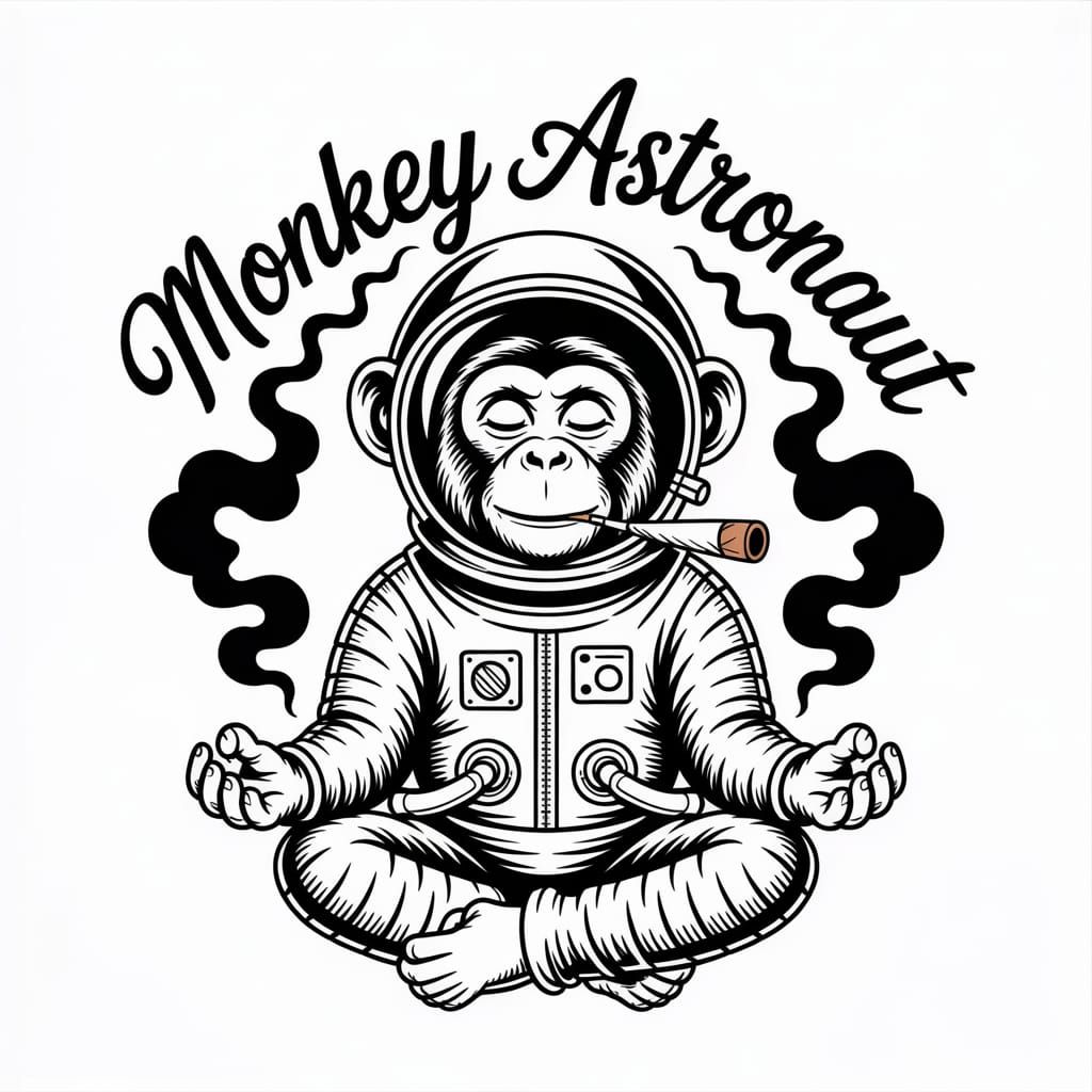 A stylish and intricately detailed tattoo design, black ink ...