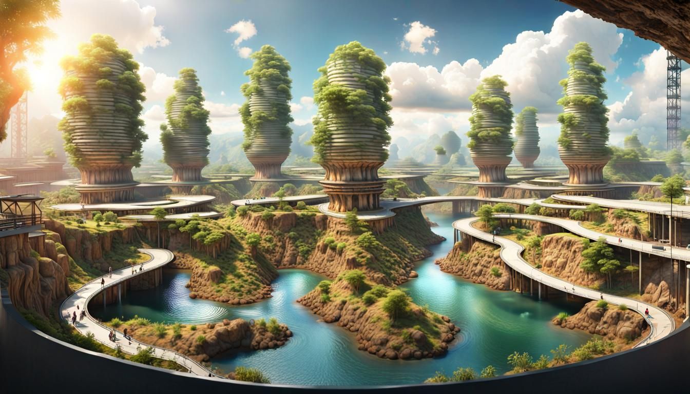 Biophilic Philippines Humanitopian Eco-Smart City v1b