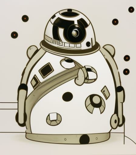 Chubby BB8 Robot with Wheels