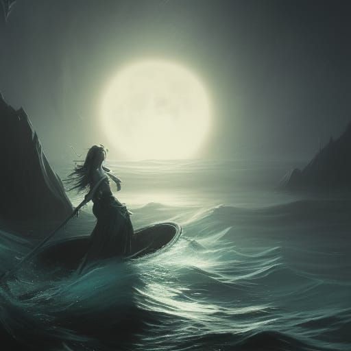 Witch on Dark Ocean: A Dark Fantasy Masterpiece