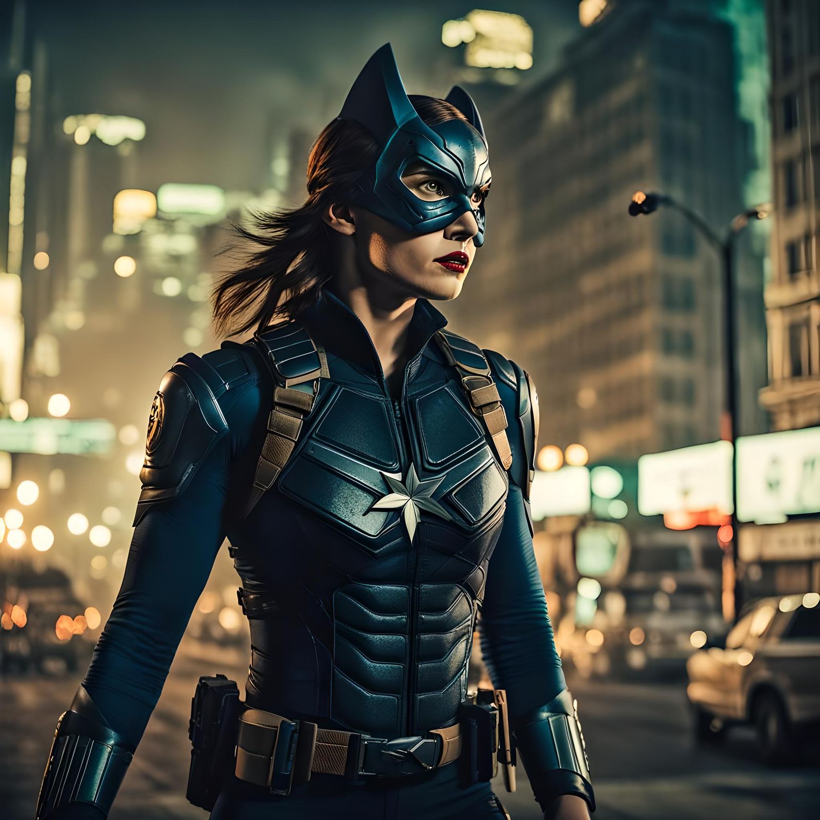 A Mexican female superhero crime-fighter from Chicago.