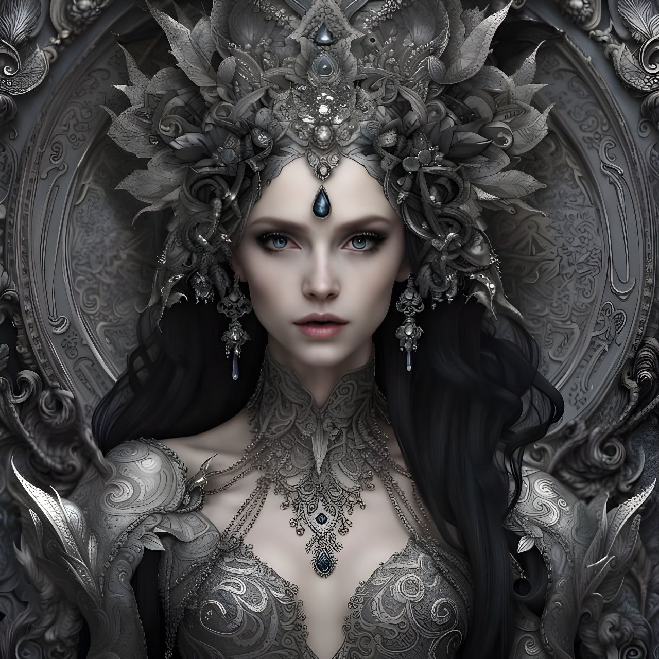 Queen Mab - Ruler of Unseelie Court, the land of cold and dark magic