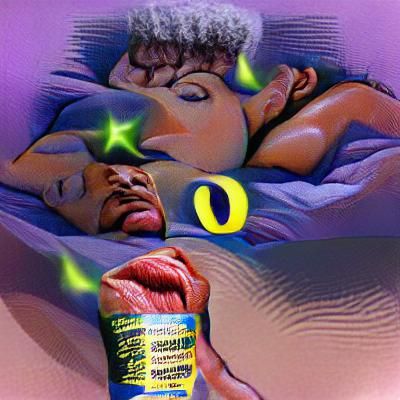 Abstract Surreal Dreamscape in Vibrant Colors